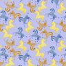 Printed Spandex Zebra Multicolor Activewear Fabric