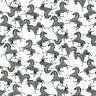 Printed Spandex Zebra Multicolor Activewear Fabric