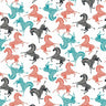 Printed Spandex Zebra Multicolor Activewear Fabric