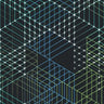 Printed Spandex City Grid Fabric