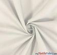 100% Cotton Poplin Cotton Fabric - White, Navy Blue, Black, 60" Wide (1 Yard)