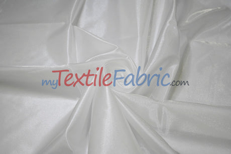 Crystal Satin Polyester Fabric - Shimmering Satin Finish, 45" Width, Multiple Colors (1 Yard)