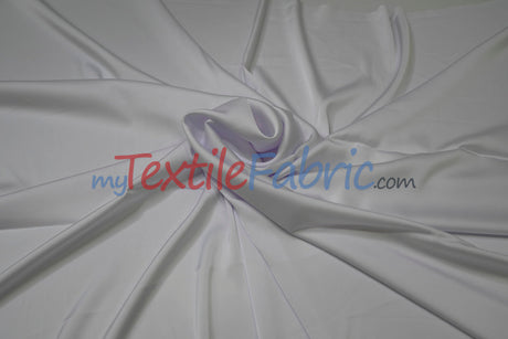Double Sided Satin Polyester Fabric - Glossy Finish, 60" Width (1 Yard)