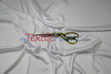 Double Sided Satin Polyester Fabric - Glossy Finish, 60" Width (1 Yard)