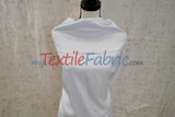Double Sided Satin Polyester Fabric - Glossy Finish, 60" Width (1 Yard)