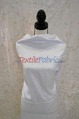 Double Sided Satin Polyester Fabric - Glossy Finish, 60" Width (1 Yard)