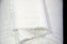 Fire Retardant Cotton Duvetyn Fabric - Black, White, Solid, 58" Width (Yard, Bolt, 3X3 Sample Swatch)
