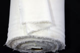 Fire Retardant Cotton Duvetyn Fabric - Black, White, Solid, 58" Width (Yard, Bolt, 3X3 Sample Swatch)