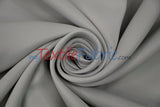 Fire Retardant Blackout Drapery Lining Polyester Fabric - Dim-Out Blackout, 58" Wide, 230 GSM, White, Champagne, Silver, Black (1 Yard)