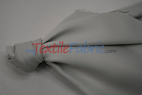 Fire Retardant Blackout Drapery Lining Polyester Fabric - Dim-Out Blackout, 58" Wide, 230 GSM, White, Champagne, Silver, Black (1 Yard)