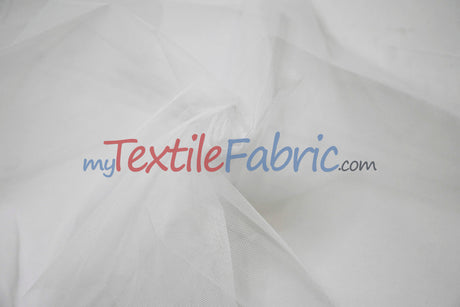 Hard Net Crinoline Polyester Fabric - Sheer Stiff Netting, 60" Width (Yards)