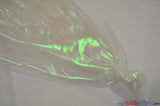 Iridescent Pearl Organza Polyester Fabric - Sheer Holographic, 58/60" Width (1 Yard)