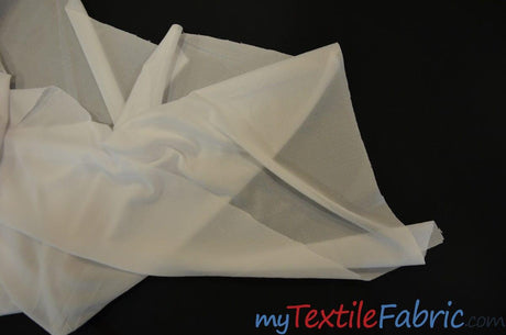 Lightweight Iron On Tricot Fusible Interfacing Interlining Polyester Fabric - White, Black, 58/60" Wide (Yards)
