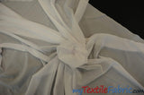 Lightweight Iron On Tricot Fusible Interfacing Interlining Polyester Fabric - White, Black, 58/60" Wide (Yards)