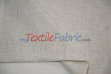Luxe Linen Fabric Polyester-Linen Blend Fabric - 60" Wide, Upholstery, Apparel, Tablecloth (1 Yard)