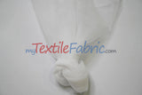 Micro Mesh Polyester Fabric - Sheer Soft Stretch Tulle, 58/60" Width, Multiple Colors (1 Yard)