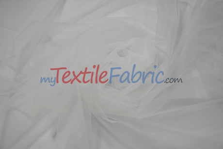 Micro Mesh Polyester Fabric - Sheer Soft Stretch Tulle, 58/60" Width, Multiple Colors (1 Yard)