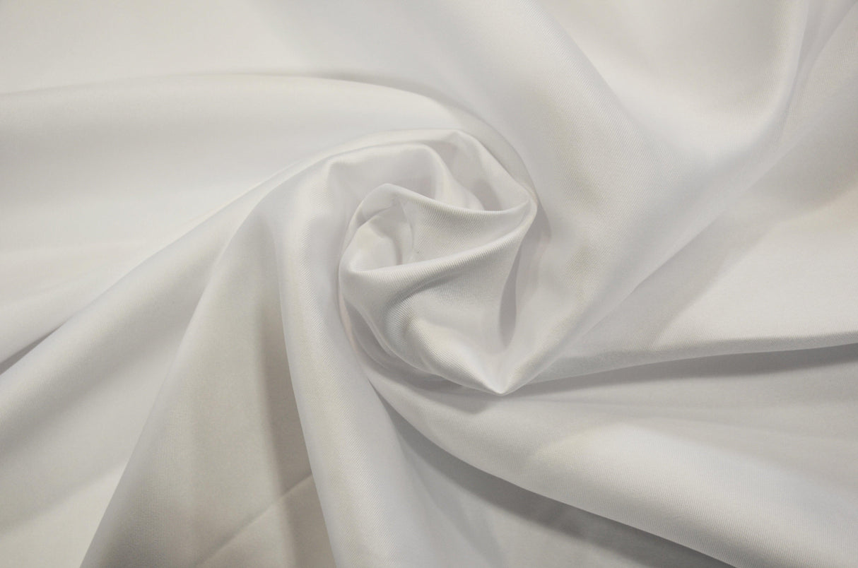 Mikado Satin 100 Percent Polyester Fabric - Twill Satin, Solid, 58/60" Width (1 Yard)