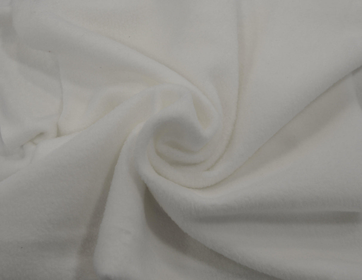 Polar Fleece Polyester Fabric - Anti Pill, Solid, 58/60" Width (1 Yard)
