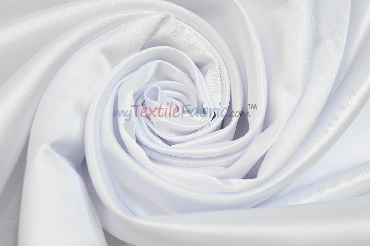 Lamour Satin Polyester Matte Satin Fabric - Multiple Colors, 58/60" Width (1 Yard)