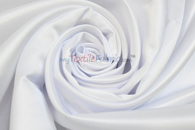 Lamour Satin Polyester Matte Satin Fabric - Multiple Colors, 58/60" Width (1 Yard)