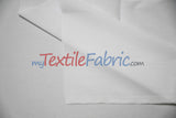 Polyester Cotton Broadcloth Fabric - Solid Colors, 58/60" Width (1 Yard)