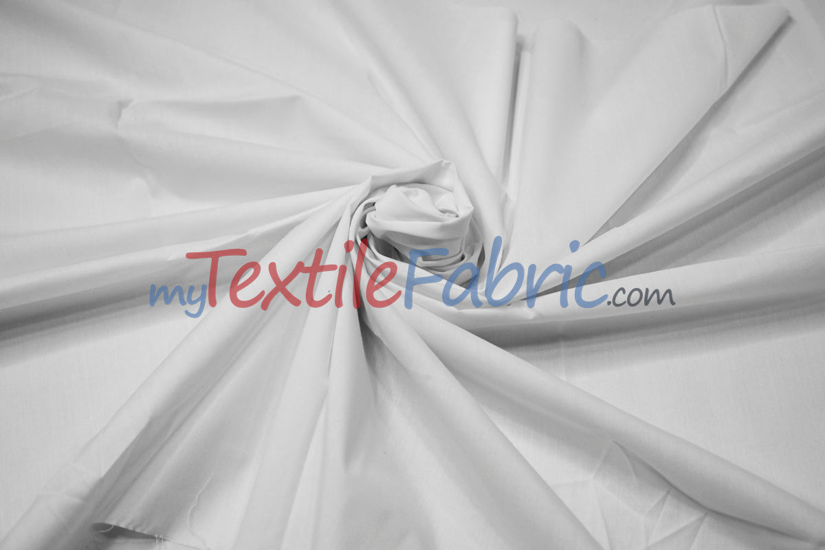 Polyester Cotton Broadcloth Fabric - Solid Colors, 58/60" Width (1 Yard)