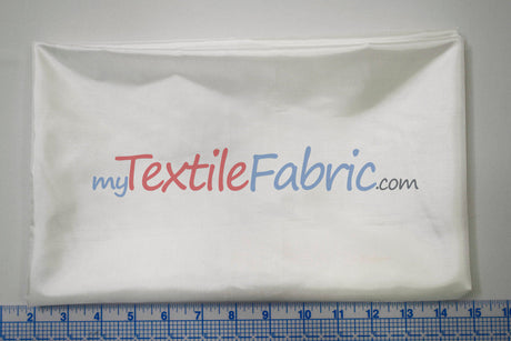 Polyester Silky Habotai Lining Polyester Fabric - Solid, 58" Wide (Sample Swatch)