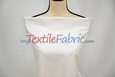Polyester Silky Habotai Lining Polyester Fabric - Solid Multiple Colors, 58" Width (Continuous Yards)