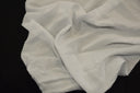 Rayon Challis 100 Percent Rayon Fabric - White And Black Semi Solid, 57/58" Width (1 Yard)
