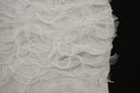 Organza Ruffled Taffeta Polyester Fabric - Layered Horizontal Ruffles, 57" Width, Multiple Colors (1 Yard)