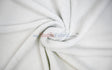 Sherpa Fleece Polyester Fabric - White, Ivory, Black, 60" Width (1 Yard)