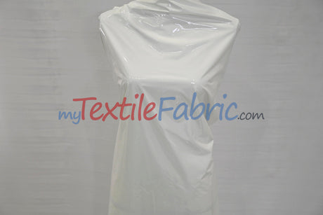 Shiny Stretch Patent Vinyl Fabric - 94% Polyester, 6% Spandex, Glossy Finish, 55" Width (1 Yard)
