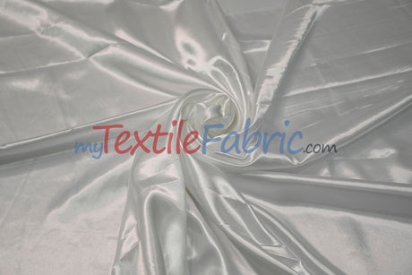 Stretch Charmeuse Satin Fabric - 96% Polyester 4% Spandex, Solid, 58/60" Width (Yards, Bolts, Sample Swatches)