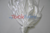 Stretch Charmeuse Satin Fabric - 96% Polyester 4% Spandex, Solid, 58/60" Width (Yards, Bolts, Sample Swatches)
