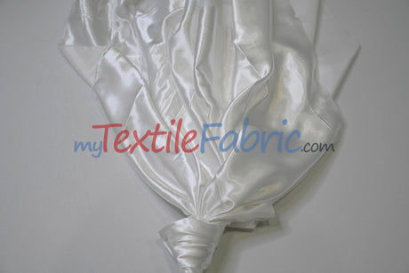 Stretch Charmeuse Satin Fabric - 96% Polyester 4% Spandex, Solid, 58/60" Width (Yards, Bolts, Sample Swatches)