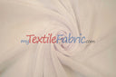 Extra Wide Turkish Sheer 100 Percent Polyester Fabric - Textured Linen-Look Sheer, 108" Width, White, Offwhite, Ivory, Champagne (1 Yard)