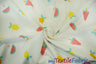 Yellow Lemon Watermelon Fruit 100 Percent Cotton Fabric - Fruit Print, 58/60" Width (1 Yard)