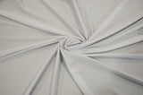 Yoga Spandex Polyester Spandex Fabric - White And Black, 58/60" Width, Slight Sheen, 4 Way Stretch (1 Yard)
