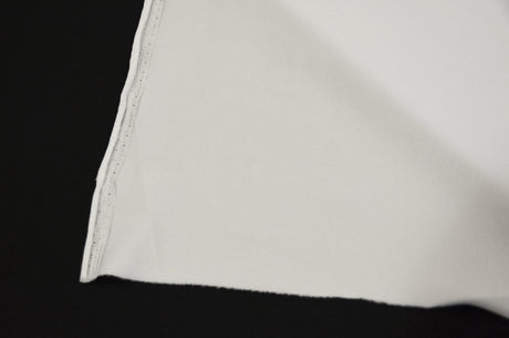 Yoga Spandex Polyester Spandex Fabric - White And Black, 58/60" Width, Slight Sheen, 4 Way Stretch (1 Yard)