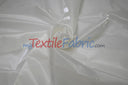 Crystal Satin Polyester Fabric - Shimmering Satin Finish, 45" Width, Multiple Colors (1 Yard)