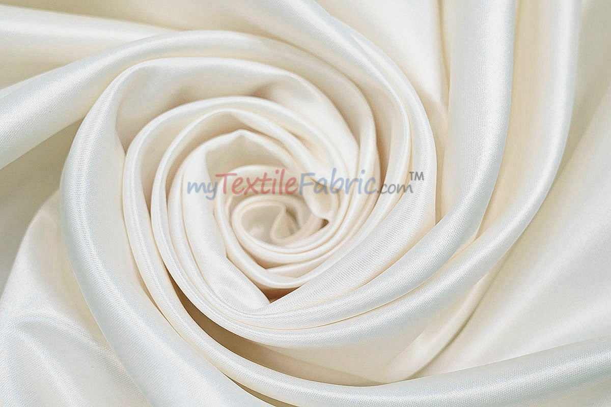 Lamour Satin Polyester Matte Satin Fabric - Multiple Colors, 58/60" Width (1 Yard)
