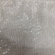 White Mini Sequin Embroidered Polyester Mesh Fabric