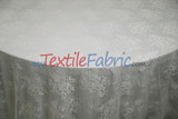 Chantilly Lace Polyester Fabric - Floral Embroidery, Sheer Mesh, 52" Width (1 Yard)