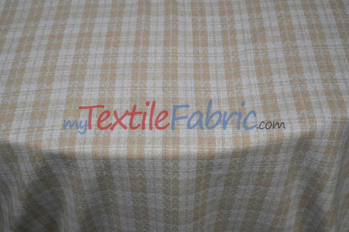 Classic Tweed Polyester Fabric - Textured Tweed Weave, 60" Width (1 Yard)