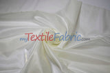 Crystal Satin Polyester Fabric - Shimmering Satin Finish, 45" Width, Multiple Colors (1 Yard)