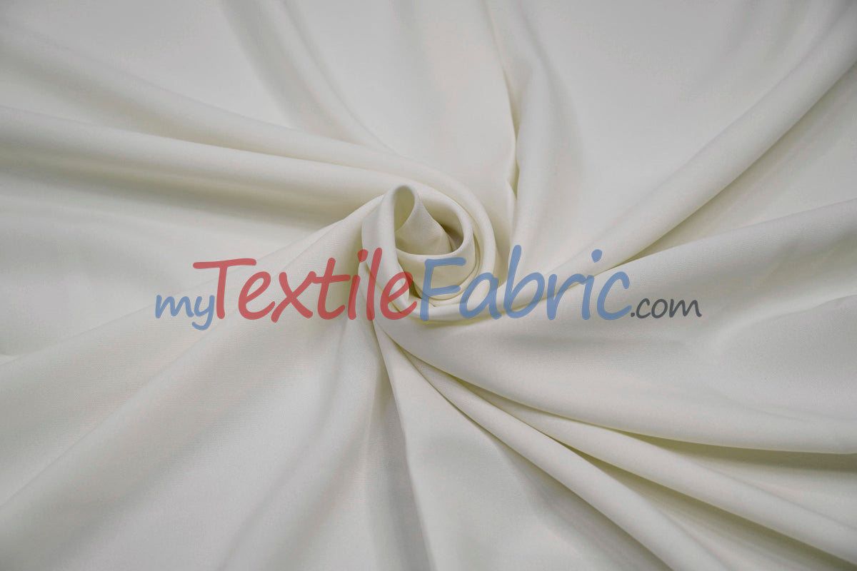 Extra Wide Polyester Fabric - Solid, 124" Width (1 Yard)