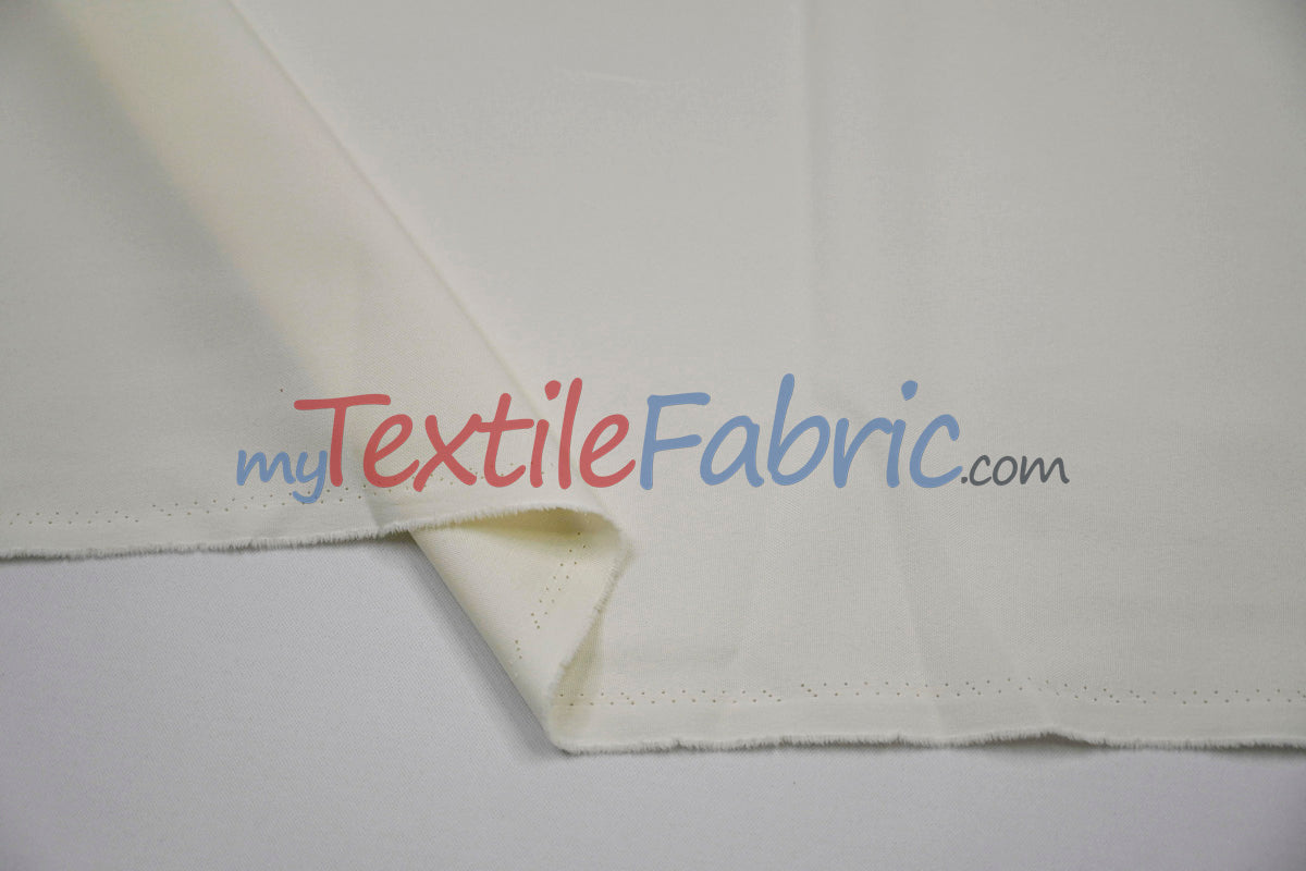 Extra Wide Polyester Fabric - Solid, 124" Width (1 Yard)