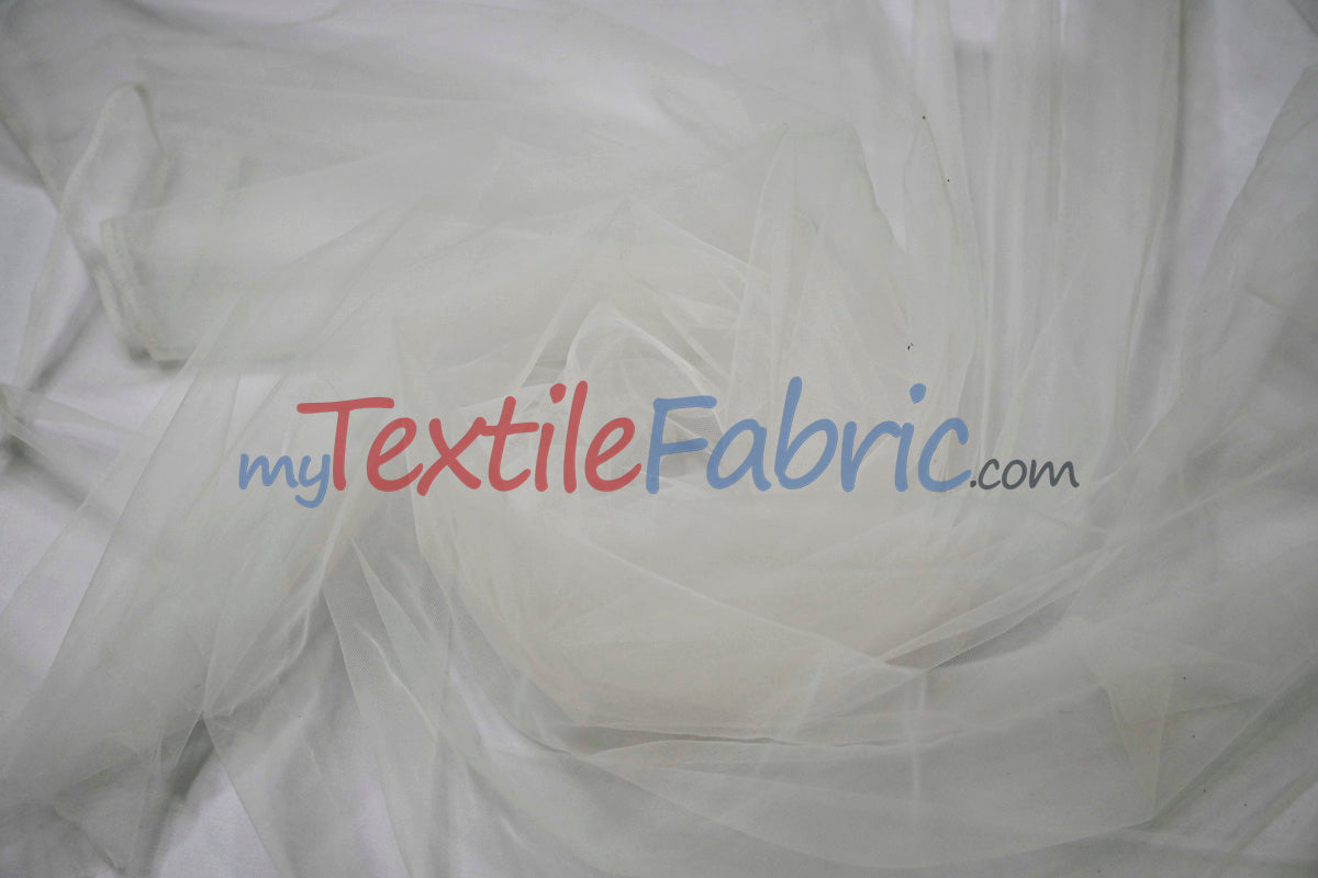 Micro Mesh Polyester Fabric - Sheer Soft Stretch Tulle, 58/60" Width, Multiple Colors (1 Yard)