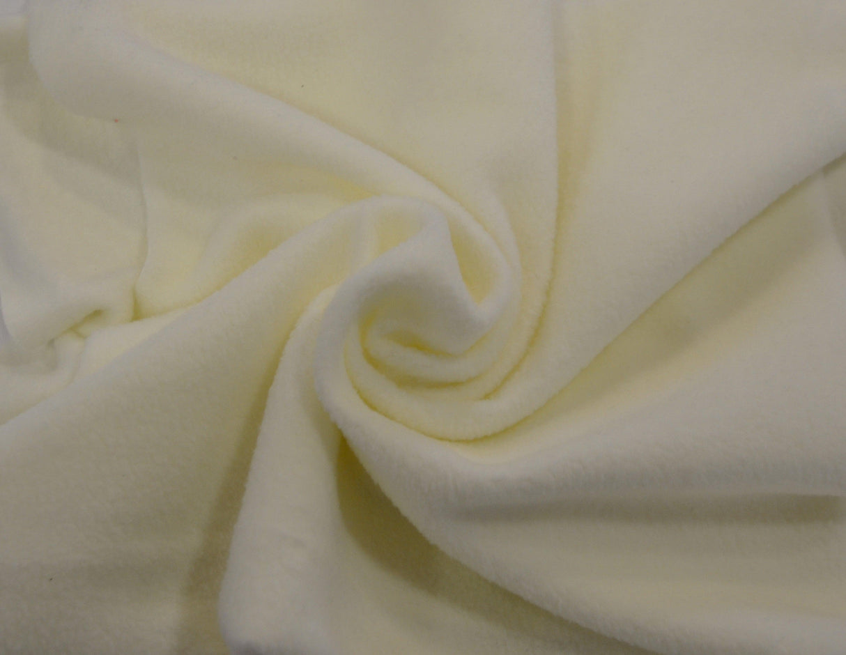 Polar Fleece Polyester Fabric - Anti Pill, Solid, 58/60" Width (1 Yard)